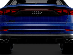 Audi SQ8 55 TFSI 2024 Model 3D
