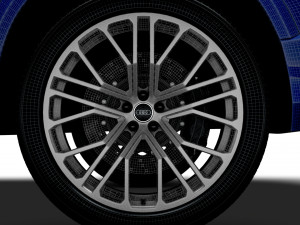 Audi SQ8 55 TFSI 2024 Model 3D