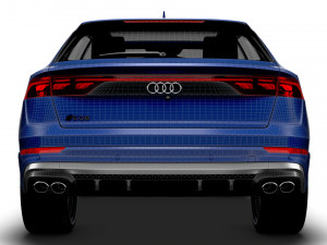 Audi SQ8 55 TFSI 2024 Model 3D