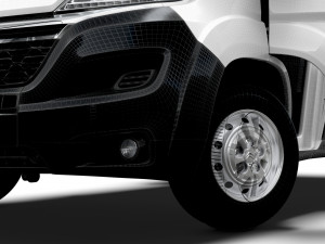 Citroen Jumper Van L2H2 HQ Interior 2023 Modelo 3D