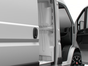 Fiat Ducato Van L2H2 HQ Interior 2023 3D 模型