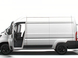 Opel Movano Van L2H2 HQ Interior 2023 3D Model