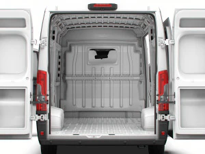 Opel Movano Van L2H2 HQ Interior 2023 3D Model