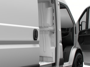 Opel Movano Van L2H2 HQ Interior 2023 3D मॉडल