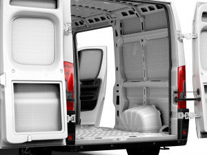 Opel Movano Van L2H2 HQ Interior 2023 3D मॉडल