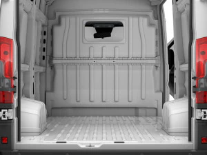Opel Movano Van L2H2 HQ Interior 2023 3D Model