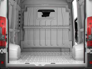Peugeot Boxer Van L2H2 HQ Interior 2023 3D Model