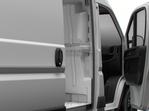 RAM Promaster Van L2H2 HQ Interior 2023 Model 3D