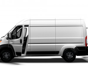 RAM Promaster Van L2H2 HQ Interior 2023 Model 3D