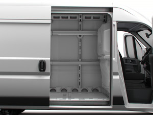 Vauxhall Movano Van L2H2 HQ Interior 2023 3D Model