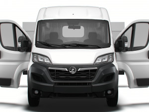 Vauxhall Movano Van L2H2 HQ Interior 2023 3D Model