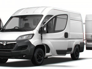 Vauxhall Movano Van L2H2 HQ Interior 2023 3D Model