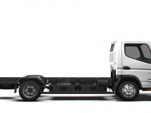 Mitsubishi Fuso E Canter 3400 2024 3D Model