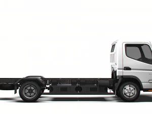 Mitsubishi Fuso E Canter 3400 2024 3D Model