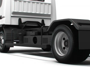 Mitsubishi Fuso E Canter 3400 2024 3D Model