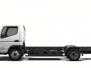 Mitsubishi Fuso E Canter 3400 2024 3D Model
