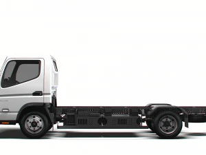 Mitsubishi Fuso E Canter 3400 2024 3D Model