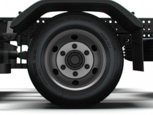 Mitsubishi Fuso E Canter 3400 2024 3D Model