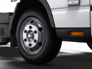 Mitsubishi Fuso E Canter 3400 2024 3D Model