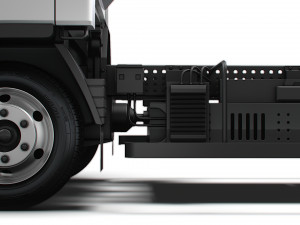 Mitsubishi Fuso E Canter 3400 2024 3D Model