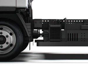 Mitsubishi Fuso E Canter 3400 2024 3D Model