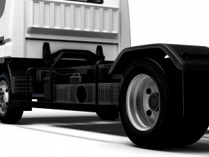 Mitsubishi Fuso E Canter 3400 2024 3D Model
