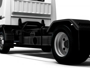 Mitsubishi Fuso E Canter 3400 2024 3D Model