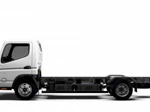 Mitsubishi Fuso E Canter 3400 2024 3D Model