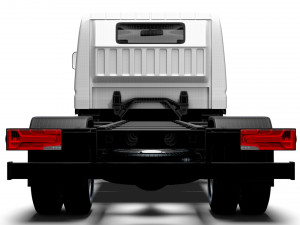 Mitsubishi Fuso E Canter 3400 2024 3D Model