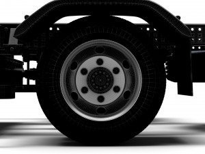 Mitsubishi Fuso E Canter 3400 2024 3D Model