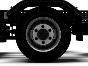 Mitsubishi Fuso E Canter 3400 2024 3D Model