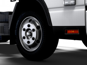 Mitsubishi Fuso E Canter 3400 2024 3D Model