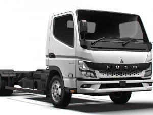Mitsubishi Fuso E Canter 3850 2024 Model 3D