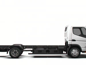 Mitsubishi Fuso E Canter 3850 2024 3D Model