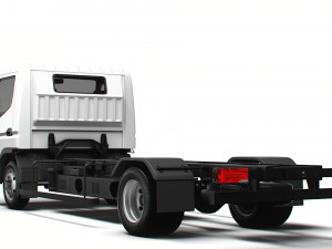 Mitsubishi Fuso E Canter 3850 2024 Model 3D