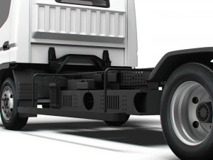 Mitsubishi Fuso E Canter 3850 2024 3D Model