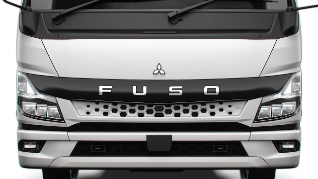 Download Mitsubishi Fuso E Canter 3850 2024 3D Model