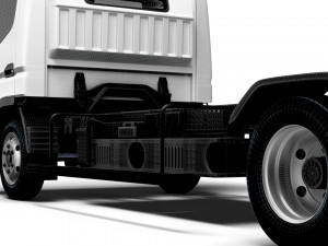 Mitsubishi Fuso E Canter 3850 2024 Model 3D