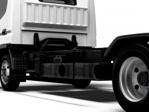 Mitsubishi Fuso E Canter 3850 2024 3D Model
