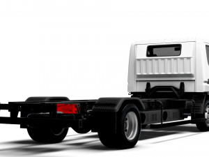Mitsubishi Fuso E Canter 3850 2024 Model 3D