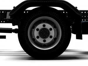 Mitsubishi Fuso E Canter 3850 2024 3D Model