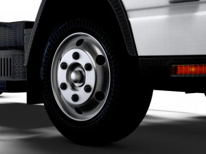 Mitsubishi Fuso E Canter 3850 2024 3D Model