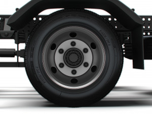 Mitsubishi Fuso E Canter 4750 2024 Modèle 3D