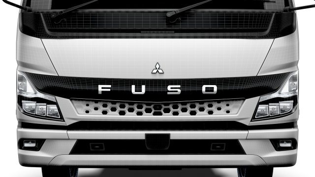 Download Mitsubishi Fuso E Canter 4750 2024 3D Model