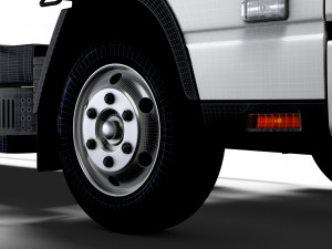 Mitsubishi Fuso E Canter 4750 2024 Modèle 3D
