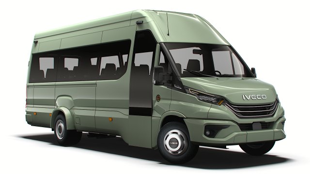 Iveco Daily Tourus L5H3 2024 3D Модель .c4d .max .obj .3ds .fbx .stl .blend 