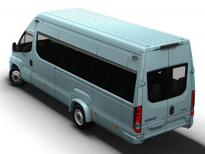 Iveco eDaily Tourus L5H3 2024 3D मॉडल