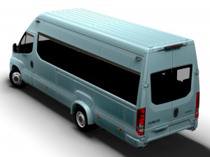 Iveco eDaily Tourus L5H3 2024 3D मॉडल