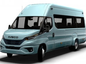 Iveco eDaily Tourus L5H3 2024 3D मॉडल