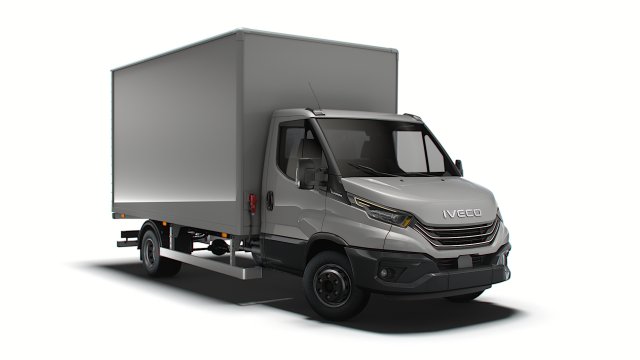 Iveco Dayli Box 2024 Modèle 3D .c4d .max .obj .3ds .fbx .stl .blend 
